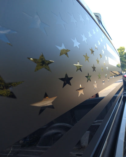 American Flag Back Window Decal