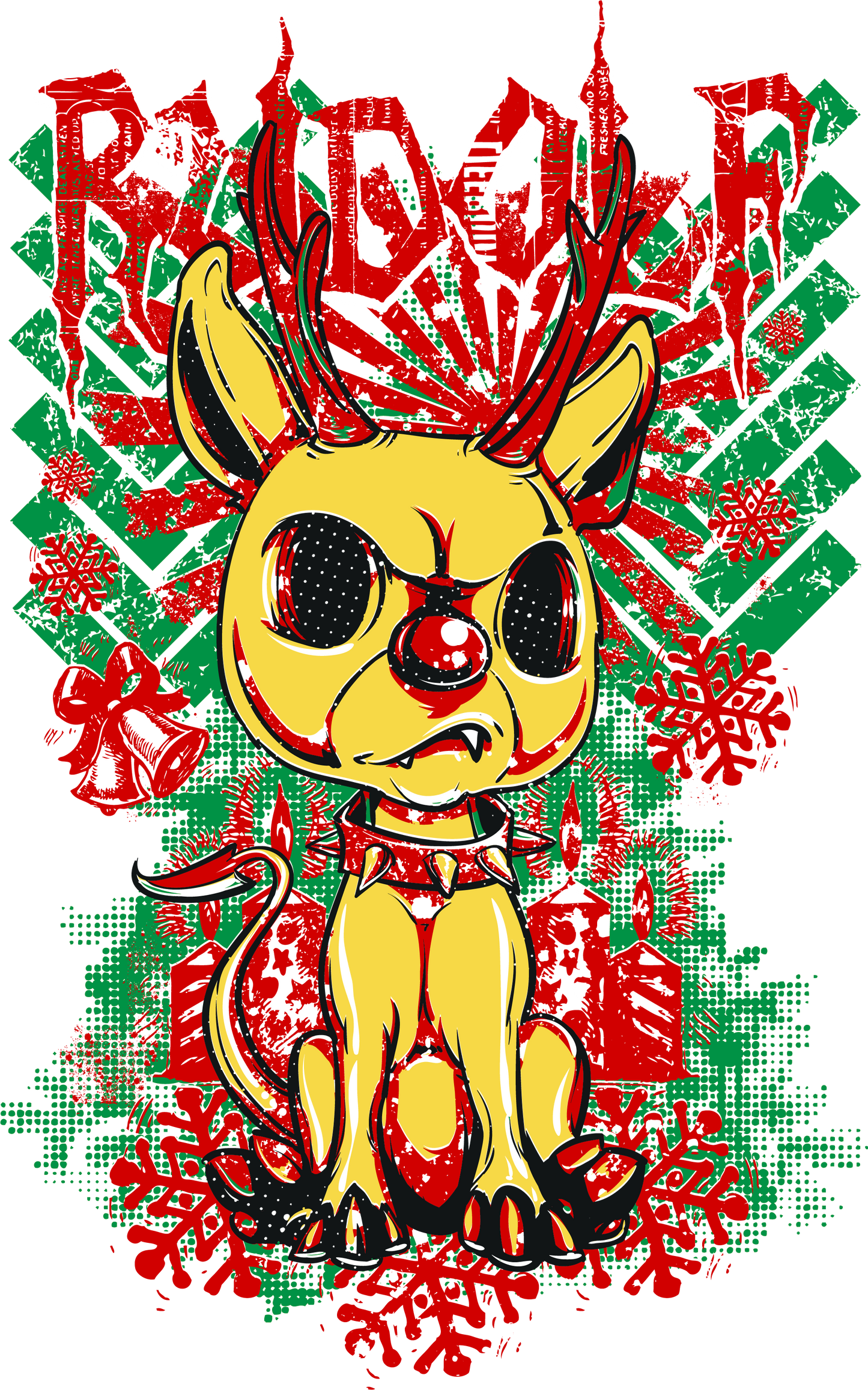 Naughty Rudolf Christmas Sweater