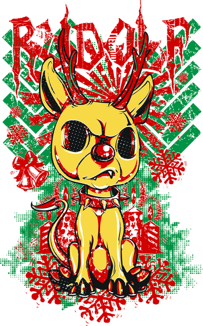 Naughty Rudolf Christmas Sweater